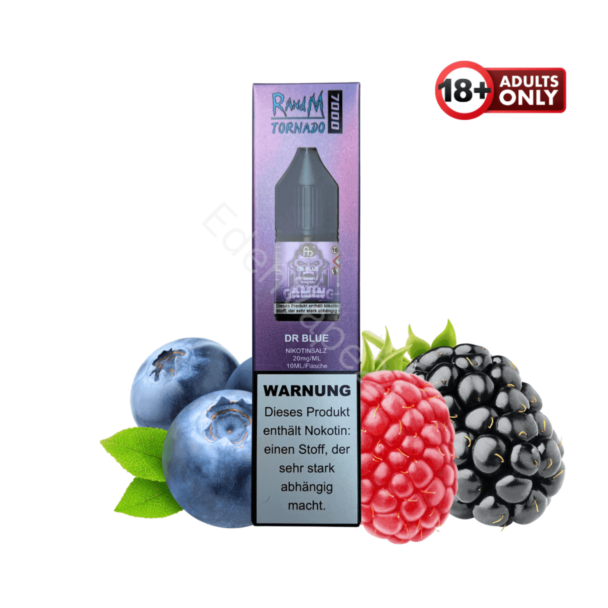 RandM Tornado 7000 Liquid - Dr Blue - EdenVape24